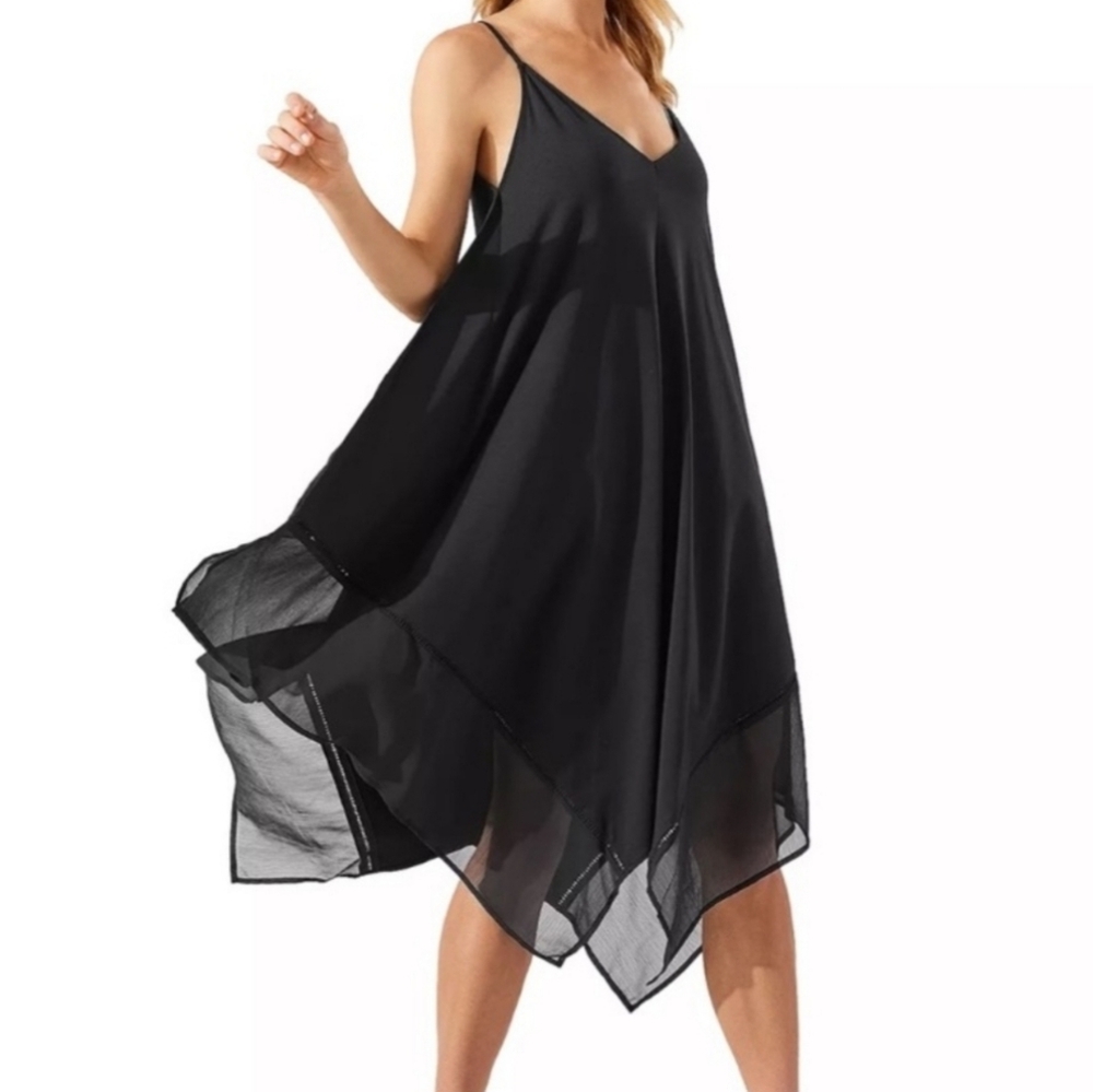 Tommy Bahama Cotton Modal Scarf Dress Cover Up, S/M